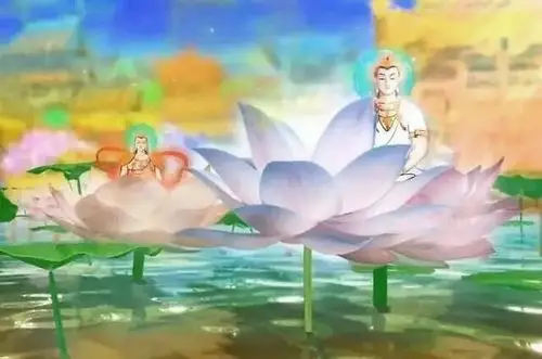 天空祥云遍布,竟是莲花朵朵!——我的父亲往生纪实