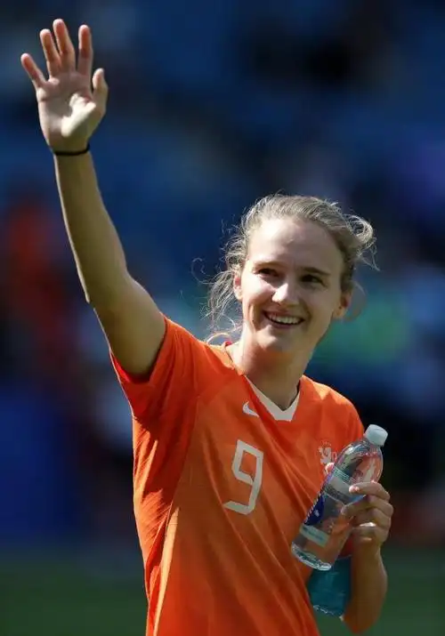 女足世界杯,技术颜值担当,荷兰女足9号米德玛