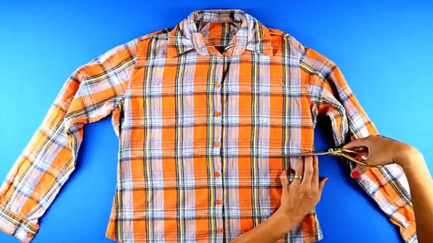 旧衬衫别送人,横着剪开改造下,成品厉害了,穿上赚足回头率