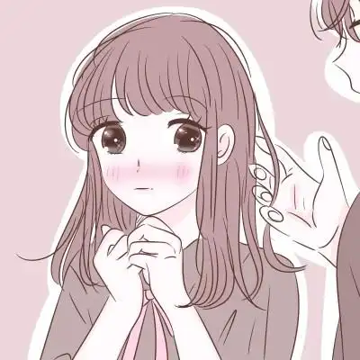 超甜卡通情侣头像一人一半一左一右配对