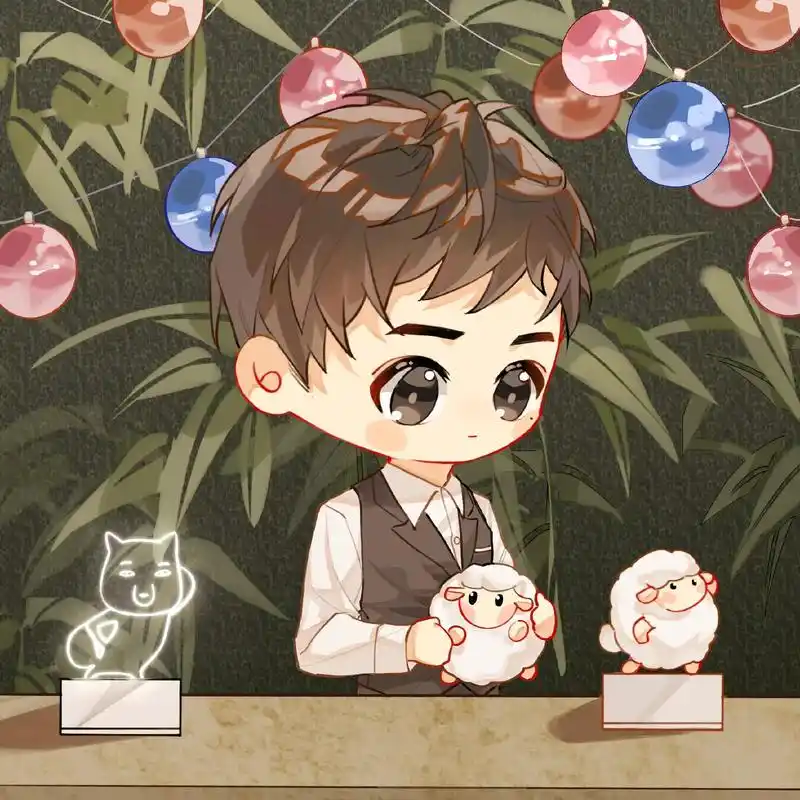 杨洋  萌萌的q版杨洋,做头像简直不要太可爱 - 抖音