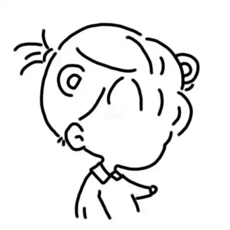 男生侧脸简笔画帅气男生侧脸简笔画