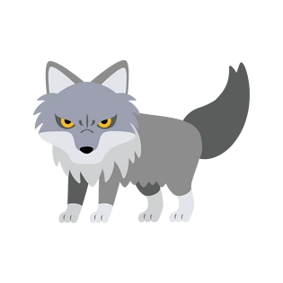 狼卡通图片大全