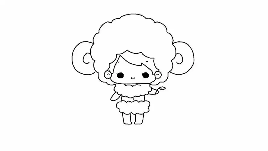 白羊座怎么画