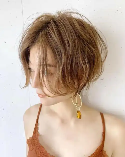 减龄瘦脸的短碎发