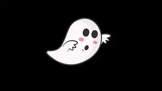 卡通万圣节幽灵小鬼恐怖