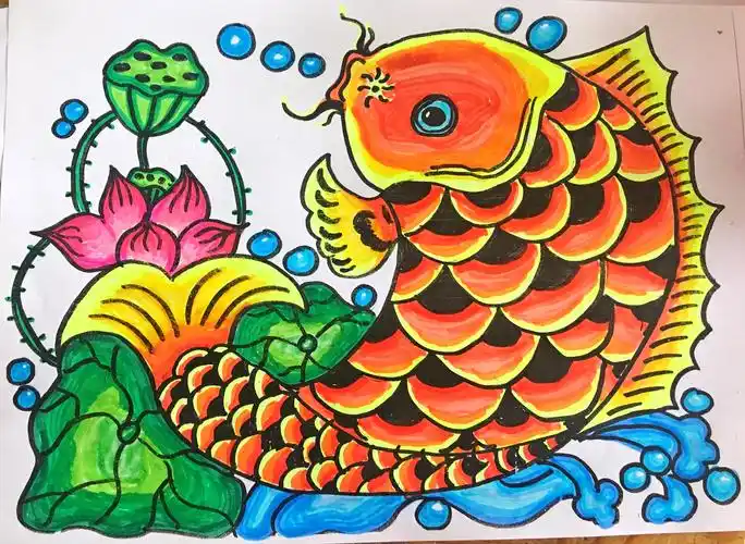 物业幼儿园学前班美术课