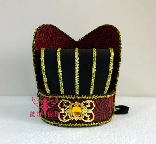 冠帽古装五梁头饰汉服爵弁祭祀帽子汉代大臣发饰