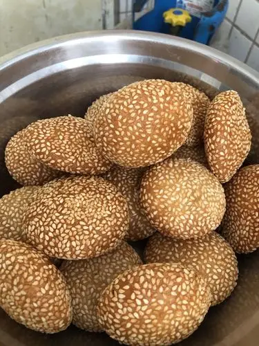 79322rkh做的空心麻圆芝麻球