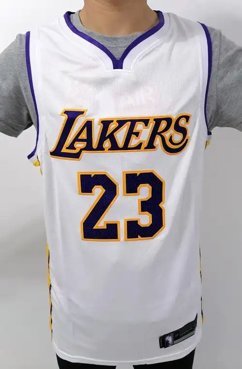 nike耐克nba湖人队23号詹姆斯球衣小皇帝james潮流刺绣版透气蓝球服