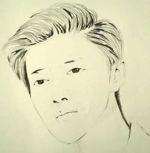 简素画经29素描人物肖像的画法73实用到每一笔怎么画