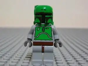 古董lego乐高星战系列人仔 sw002 boba fet波巴费特 绝版老版全新