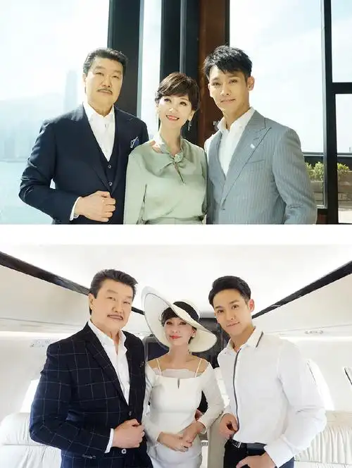 33岁年龄差哪去了?64岁赵雅芝穿白纱裙与儿子同框,竟然像姐弟