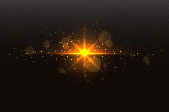 绿色光线炫光效果圆圈装饰6515485免抠图片素材