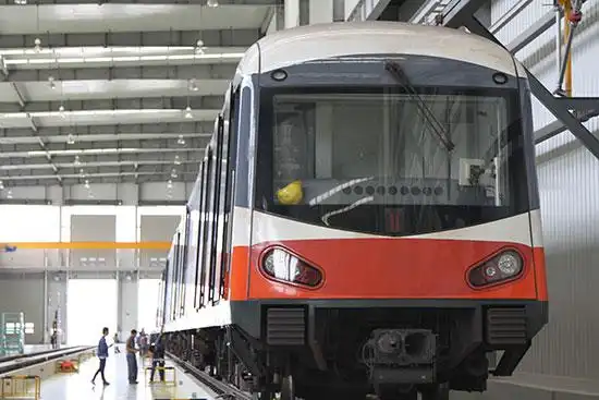 公司承接广州地铁b型车架修业务