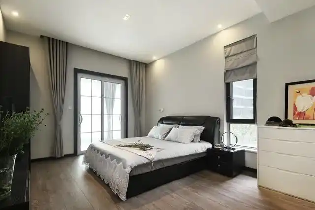 滟紫台205平方现代简约风格主卧室装修效果图