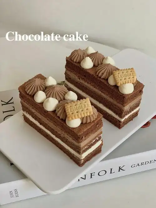 ins风巧克力蛋糕08chocolatecake教程