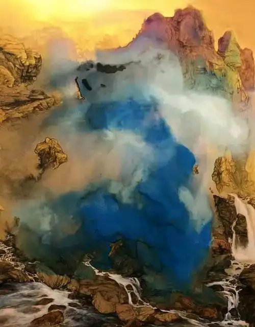 曹俊:画面上所有的局部其实都是心灵最深处的风景,我快乐而轻松地"