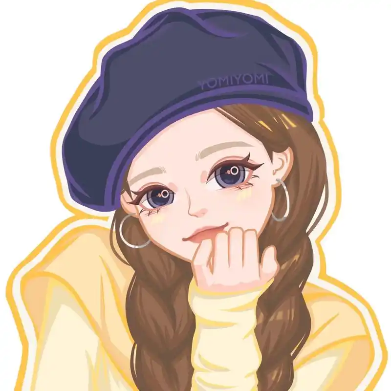 赵露思卡通头像92|约稿无偿.粉丝宝宝的投稿#鸭风卡通头 - 抖音