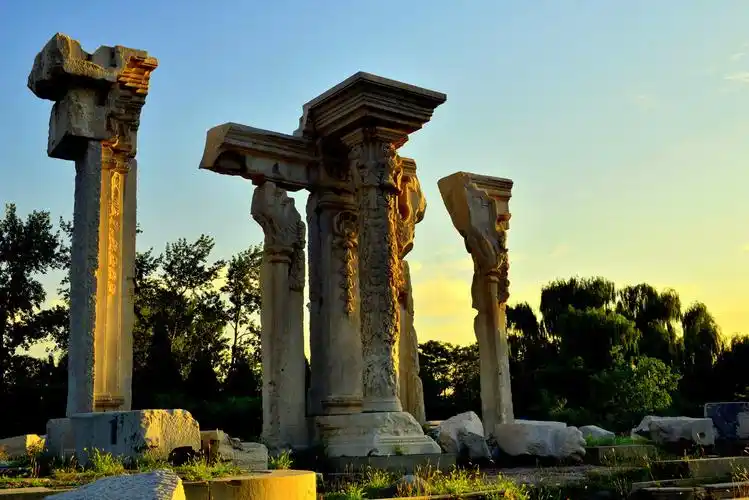 圆明园的夕曦 (火烧圆明园)