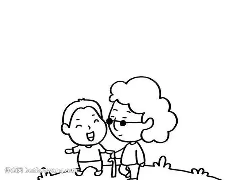 帮助残疾人手抄报