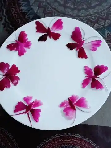 洋葱蝴蝶摆盘,有喜欢的吗?#雕刻雕刻