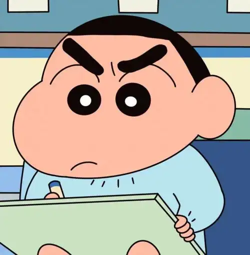 头像捉一只可爱的蜡笔小新