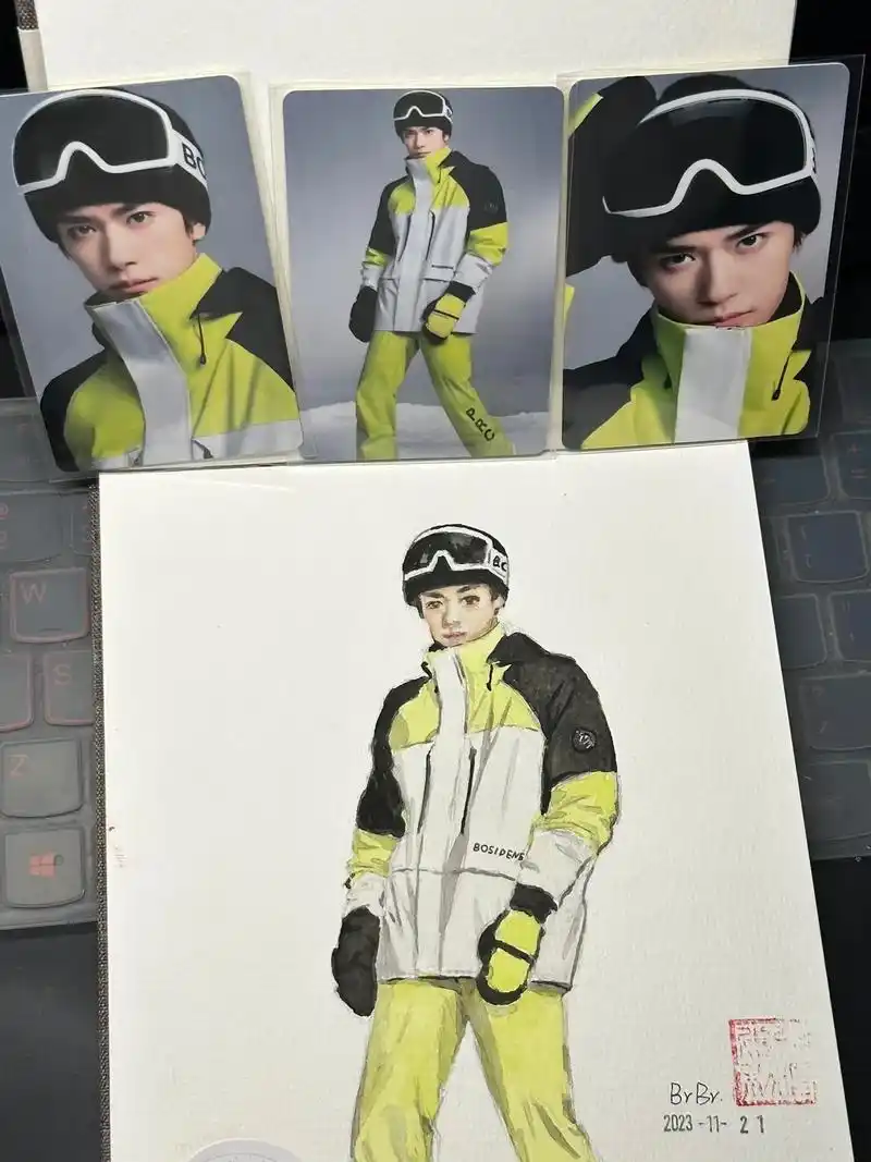 不是哥们儿.你有点帅啊～ #易烊千玺 #自制周边 #从漫画里 - 抖音