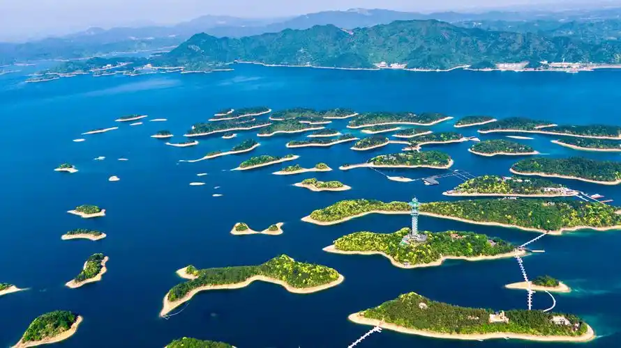 这里是江西九江庐山西海