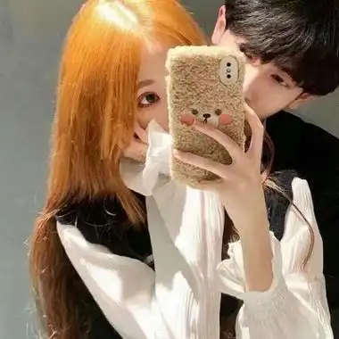 抖音情侣头像真人最近很火的