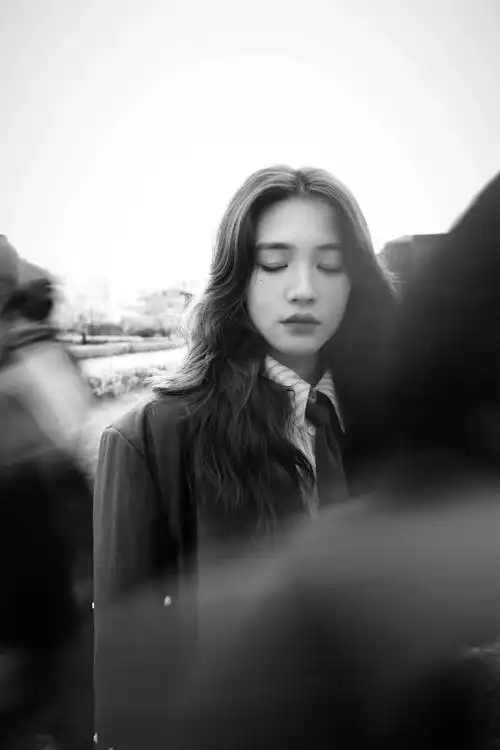 有一款好看的发型拍照都好看