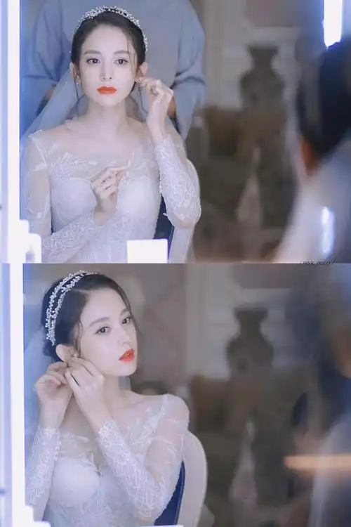 古力娜扎绝美婚纱照也太美了吧