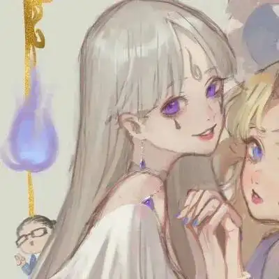 超少女心超仙气闺蜜头像