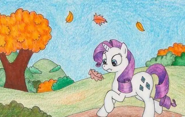 秋天的画儿童画画简单 | 多想派