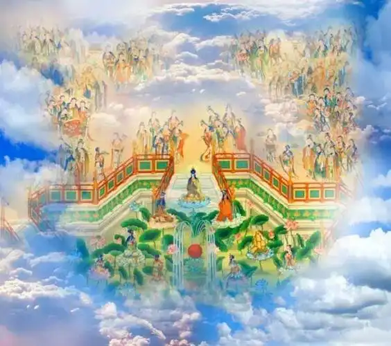 西方极乐世界美景