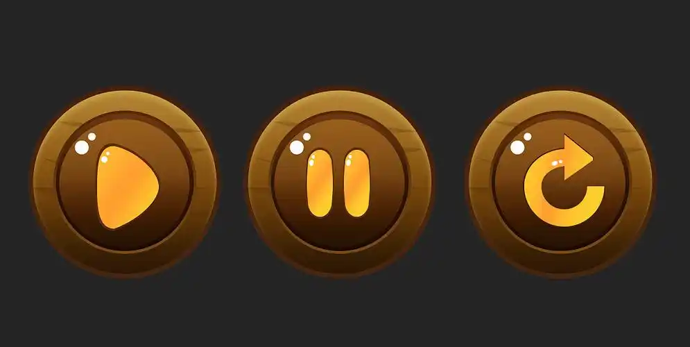 用途-禁止个人用途                          临摹的几个游戏按钮