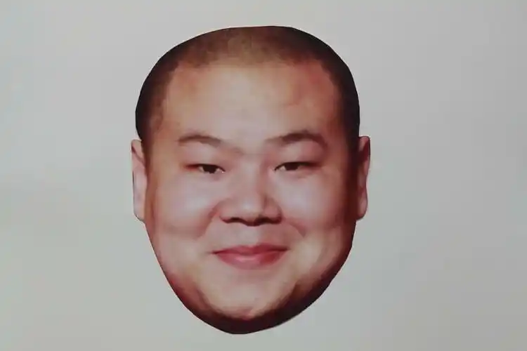 节日气氛派对道具纸质搞笑明星人脸假面具拔河表情包接亲伴郎面具