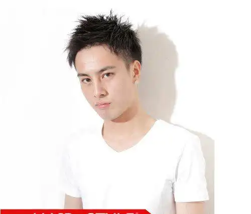 男生无刘海发型大全 清爽精神显气质