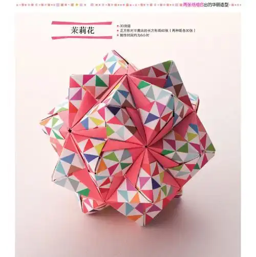 绣球花折纸花步骤图解 手工折纸大全-蒲城教育文学网