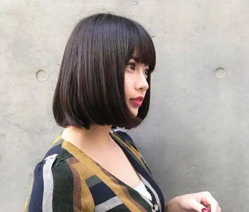 可以.推荐齐下巴内扣和不对称波波头.