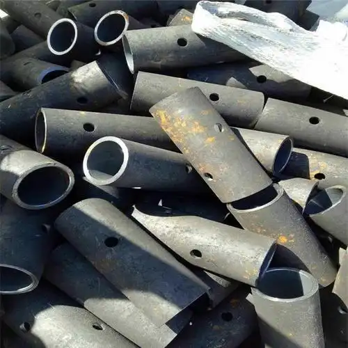 厂售碗扣式脚手架配件套筒盘扣脚手架套筒供应