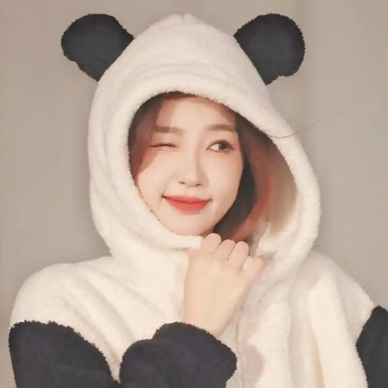 虞书欣94丨可爱熊猫头94头像92 头像滤镜自调7515 92盗图