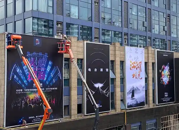 商场外墙拉布灯箱 最终价格需与店家落实为准 - 多优品云商城