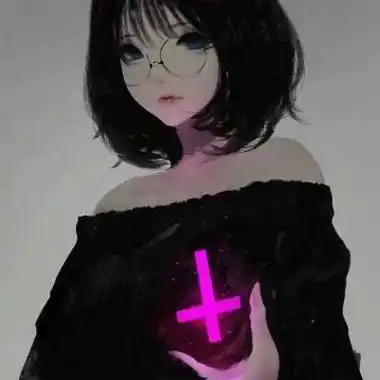 冷酷暗黑系女生头像