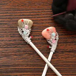 韩国原装进口韩服头饰韩式宫廷发簪新娘头饰簪子舞台表演h-p10249