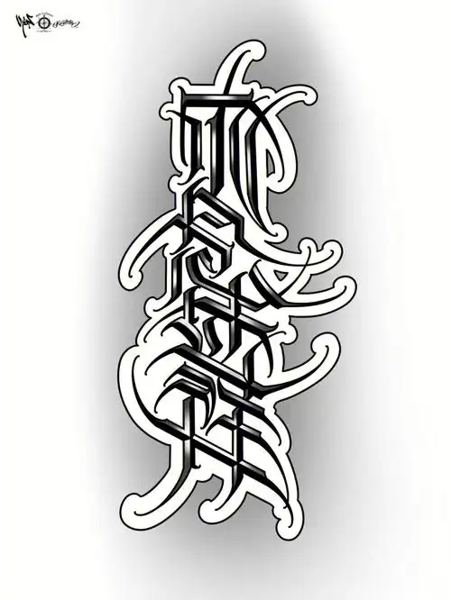 中文花体看你认识几个字