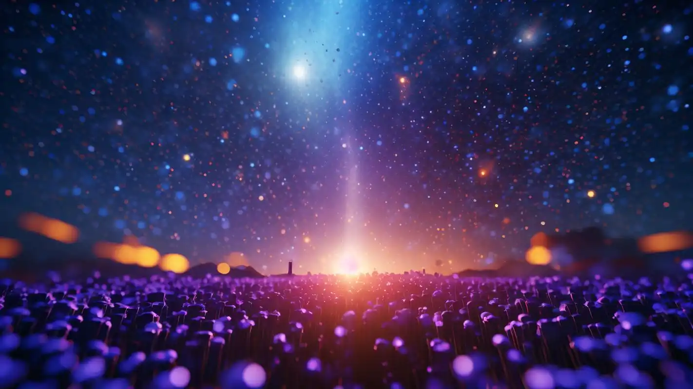 78蓝紫色星空背景壁纸,梦幻之选!