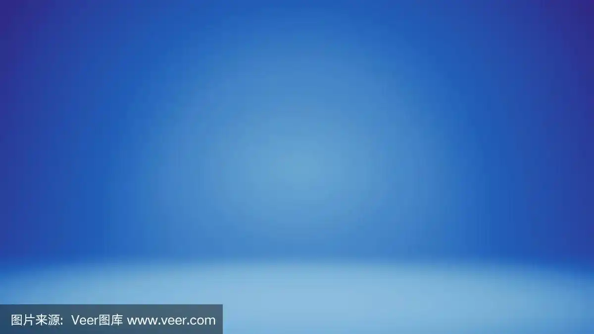3 d演示.蓝色无缝工作室渐变背景