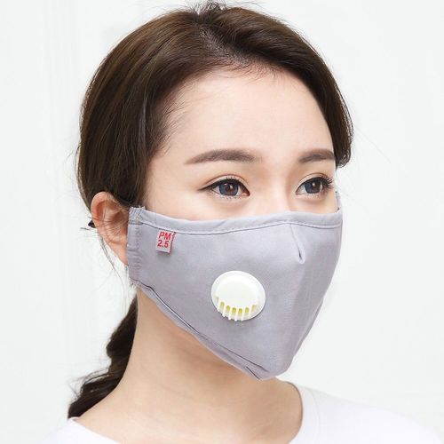 带呼吸阀冬季男女纯棉保暖防寒口罩粉尘装修防尘防雾霾可水洗口罩