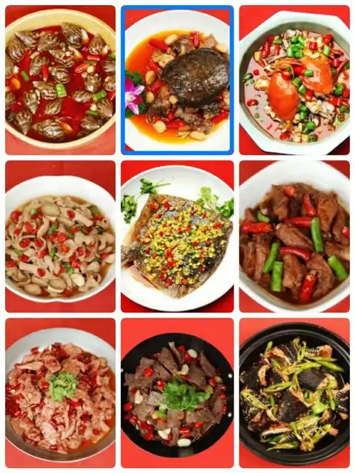 (这是我家之前开酒店的菜谱,典型的湘菜:重油重辣,吃得酣畅淋漓)当然